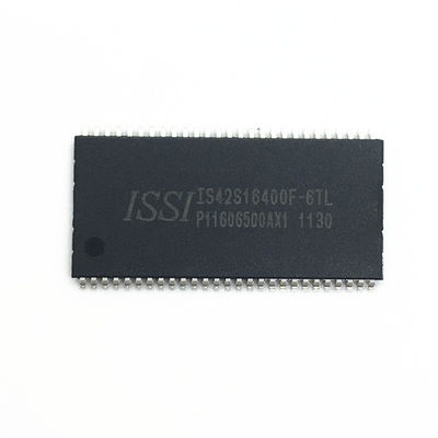자동차를 위한 데이터 저장 메모리 IC 칩 Dram IC IS42S16400F-6TL 16 비트